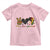 Peace Love Juneteenth Toddler T Shirt 1865 Heart Kente Peace Sign Africa Fist - Wonder Print Shop