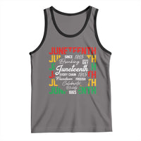 Juneteenth 1865 Tank Top Celebrate Black Freedom Breaking Every Chain - Wonder Print Shop