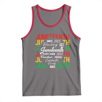 Juneteenth 1865 Tank Top Celebrate Black Freedom Breaking Every Chain - Wonder Print Shop