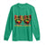 Juneteenth Vibes Only Long Sleeve Shirt Afro Pride Sunglasses Black History Celebration - Wonder Print Shop