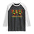 Juneteenth Vibes Only Raglan Shirt Afro Pride Sunglasses Black History Celebration - Wonder Print Shop