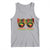 Juneteenth Vibes Only Tank Top Afro Pride Sunglasses Black History Celebration - Wonder Print Shop