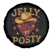 Jelly Posty Cowboy Bandana Spare Tire Cover Funny Country Western Rodeo - Wonder Print Shop