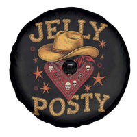 Jelly Posty Cowboy Bandana Spare Tire Cover Funny Country Western Rodeo - Wonder Print Shop