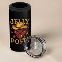 Jelly Posty Cowboy Bandana 4 in 1 Can Cooler Tumbler Funny Country Western Rodeo - Wonder Print Shop