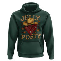 Jelly Posty Cowboy Bandana Hoodie Funny Country Western Rodeo - Wonder Print Shop
