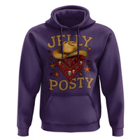 Jelly Posty Cowboy Bandana Hoodie Funny Country Western Rodeo - Wonder Print Shop
