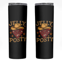 Jelly Posty Cowboy Bandana Skinny Tumbler Funny Country Western Rodeo - Wonder Print Shop