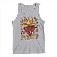 Jelly Posty Cowboy Bandana Tank Top Funny Country Western Rodeo - Wonder Print Shop