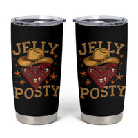 Jelly Posty Cowboy Bandana Tumbler Cup Funny Country Western Rodeo - Wonder Print Shop