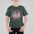 Retro Skeleton 4th of July T Shirt For Kid Chill The Fourth Out Funny Patriotic American Flag