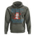 Retro Lady Democracy Is Dying But Hey Nice Fireworks Hoodie Funny 4th of July Political Satire