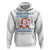 Retro Lady Democracy Is Dying But Hey Nice Fireworks Hoodie Funny 4th of July Political Satire