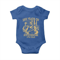 250 Years of Freedom US Presidents Rock Band Baby Onesie Funny Abraham Lincoln George Washington Teddy Roosevelt Concert 1776 to 2026