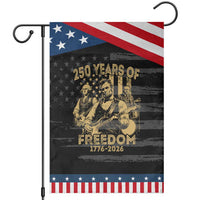 250 Years of Freedom US Presidents Rock Band Patriotic Garden Flag Funny Abraham Lincoln George Washington Teddy Roosevelt Concert 1776 to 2026