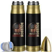 Bourbon Built America Vintage Distressed Graphic Bullet Tumbler American Flag Whiskey Barrel 1776 to 2026 Semiquincentennial Patriotic