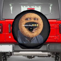 Funny Sonion Ring Cursed Meme Graphic Spare Tire Cover Surreal Deep Fried Onion Ring Joke