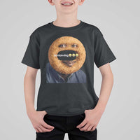 Funny Sonion Ring Cursed Meme Graphic T Shirt For Kid Surreal Deep Fried Onion Ring Joke