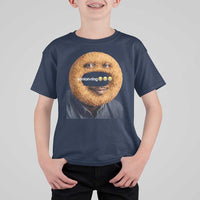 Funny Sonion Ring Cursed Meme Graphic T Shirt For Kid Surreal Deep Fried Onion Ring Joke