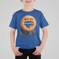 Funny Sonion Ring Cursed Meme Graphic T Shirt For Kid Surreal Deep Fried Onion Ring Joke