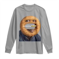 Funny Sonion Ring Cursed Meme Graphic Long Sleeve Shirt Surreal Deep Fried Onion Ring Joke