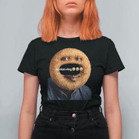 Funny Sonion Ring Cursed Meme Graphic T Shirt For Women Surreal Deep Fried Onion Ring Joke