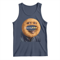 Funny Sonion Ring Cursed Meme Graphic Tank Top Surreal Deep Fried Onion Ring Joke