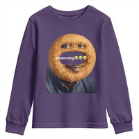 Funny Sonion Ring Cursed Meme Graphic Youth Sweatshirt Surreal Deep Fried Onion Ring Joke