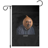 Viral Sonion Surreal Meme Garden Flag Funny Crying Onion Man Aesthetic Joke