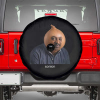 Viral Sonion Surreal Meme Spare Tire Cover Funny Crying Onion Man Aesthetic Joke