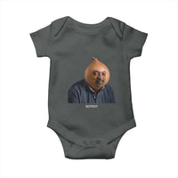 Viral Sonion Surreal Meme Baby Onesie Funny Crying Onion Man Aesthetic Joke