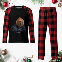Viral Sonion Surreal Meme Plaid Pajama Set Funny Crying Onion Man Aesthetic Joke