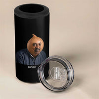 Viral Sonion Surreal Meme 4 in 1 Can Cooler Tumbler Funny Crying Onion Man Aesthetic Joke