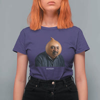 Viral Sonion Surreal Meme T Shirt For Women Funny Crying Onion Man Aesthetic Joke