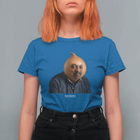 Viral Sonion Surreal Meme T Shirt For Women Funny Crying Onion Man Aesthetic Joke