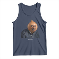 Viral Sonion Surreal Meme Tank Top Funny Crying Onion Man Aesthetic Joke