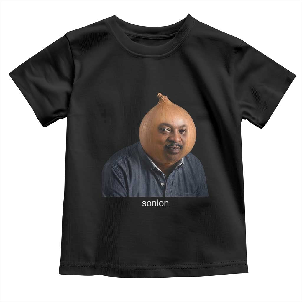Viral Sonion Surreal Meme Toddler T Shirt Funny Crying Onion Man Aesthetic Joke