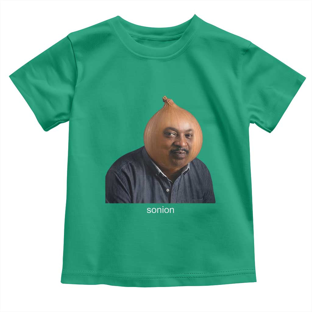 Viral Sonion Surreal Meme Toddler T Shirt Funny Crying Onion Man Aesthetic Joke