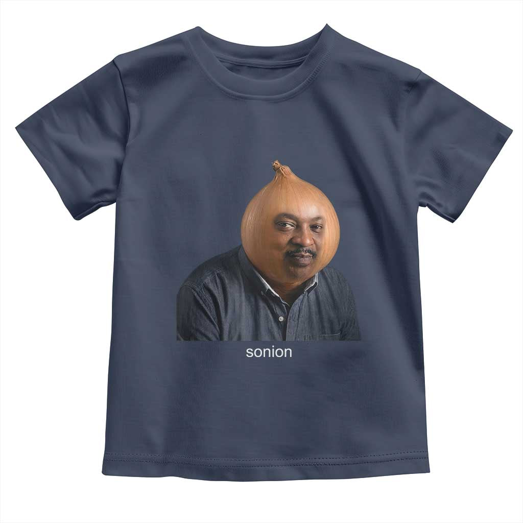 Viral Sonion Surreal Meme Toddler T Shirt Funny Crying Onion Man Aesthetic Joke