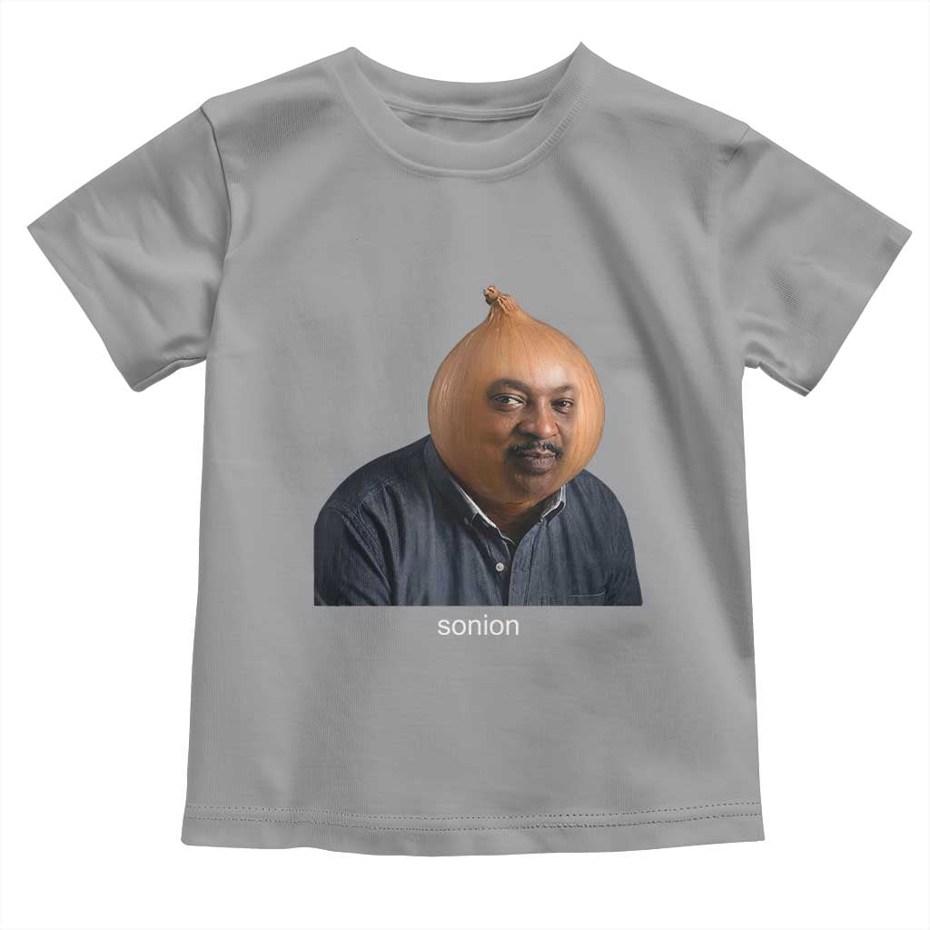 Viral Sonion Surreal Meme Toddler T Shirt Funny Crying Onion Man Aesthetic Joke