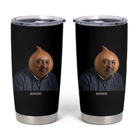 Viral Sonion Surreal Meme Tumbler Cup Funny Crying Onion Man Aesthetic Joke