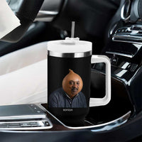 Viral Sonion Surreal Meme Tumbler With Handle Funny Crying Onion Man Aesthetic Joke