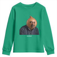 Viral Sonion Surreal Meme Youth Sweatshirt Funny Crying Onion Man Aesthetic Joke