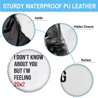 Funny 40th Birthday Pop Culture Lyric Parody Spare Tire Cover Im Feeling 20x2 40 Years Old Milestone Bday Gag Gift