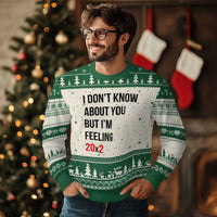 Funny 40th Birthday Pop Culture Lyric Parody Ugly Christmas Sweater Im Feeling 20x2 40 Years Old Milestone Bday Gag Gift