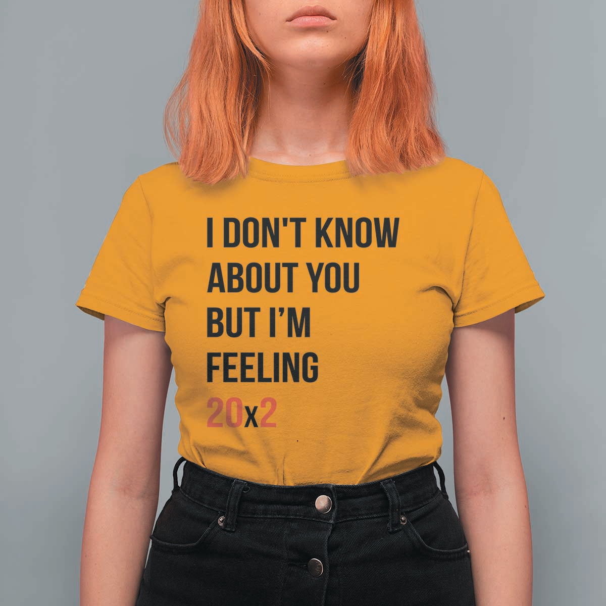 Funny 40th Birthday Pop Culture Lyric Parody T Shirt For Women Im Feeling 20x2 40 Years Old Milestone Bday Gag Gift