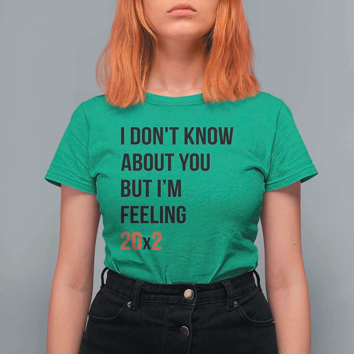 Funny 40th Birthday Pop Culture Lyric Parody T Shirt For Women Im Feeling 20x2 40 Years Old Milestone Bday Gag Gift