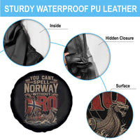 Funny You Cant Spell Norway Without RO Spare Tire Cover Vintage Longship Viking Row Spirit Heritage
