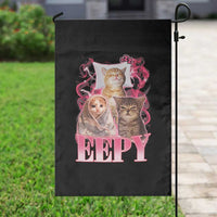 Eepy Sleepy Cats Y2K Bootleg Meme Graphic Garden Flag Funny Internet Culture Humor