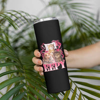 Eepy Sleepy Cats Y2K Bootleg Meme Graphic Skinny Tumbler Funny Internet Culture Humor